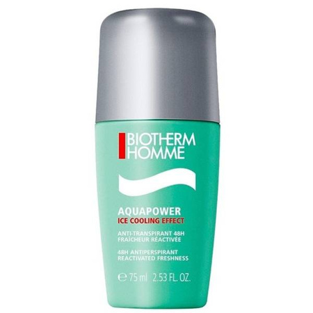 Biotherm Aquapower Ice Cooling Effect Dezodorant antyperspirant Roll-on dla mężczyzn 75ml 