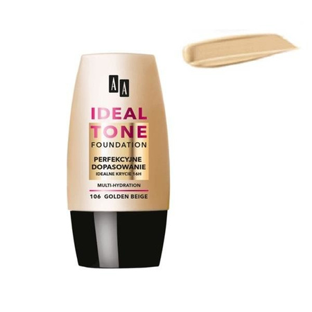 AA Ideal Tone Foundation podkład do twarzy 106 Golden Beige 30ml