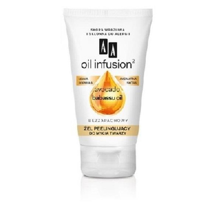 AA Oil Infusion Avocado Babassu Oil Peeling Gel For Washing Face żel peelingujący do mycia twarzy 150ml