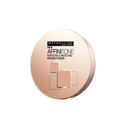 Maybelline Affinitone Pressed Powder puder w kamieniu 42 Dark Beige 9g