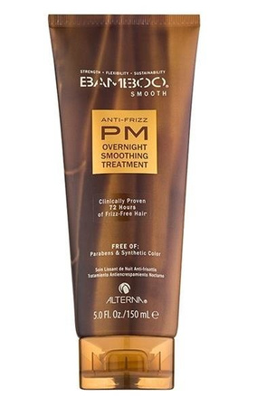 Alterna Bamboo Smooth Anti-Frizz Pm Overnight Smoothing Treatment wygładzający balsam do włosów na noc 150ml