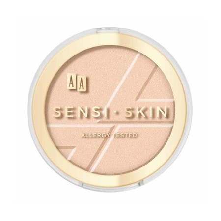 AA Sensi Skin Mattifying Powder matujący puder prasowany 02 Nude 9g