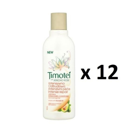 Timotei Intensywna Odbudowa odżywka do włosów suchych i zniszczonych 12x200ml