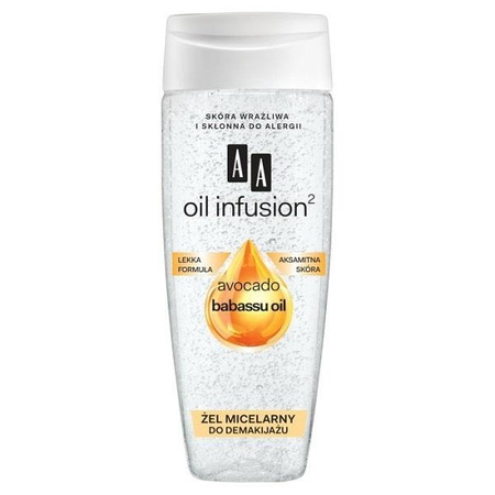 AA Oil Infusion Avocado Babassu Oil Micellar Gel żel micelarny do demkijażu 200ml