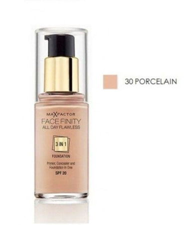 Max Factor Facefinity All Day Flawless 3 w 1 podkład nr 30 Porcelain 30ml