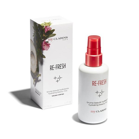 Clarins Re-Fresh Nawilżająco-Upiększająca Mgiełka dla każdego rodzaju skóry 100ml
