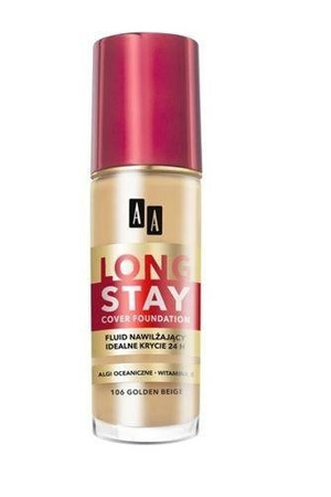 AA Long Stay Cover Foundation nawilżający podkład do twarzy 106 Golden Beige 35ml