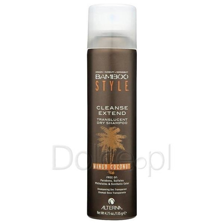 Alterna Bamboo Style Cleanse Extend Translucent Dry Shampoo suchy szampon do włosów Mango Coconut 150ml