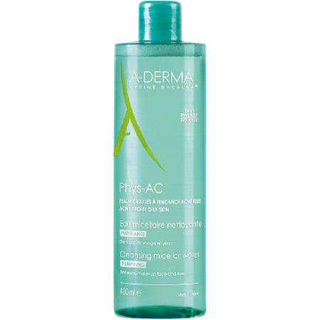 Aderma Phys-ac oczyszczająca woda micelarna 400 ml