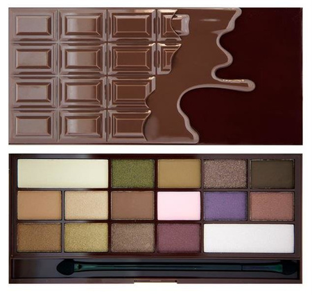 Makeup Revolution I Heart Chocolate paleta 16 cieni 22g