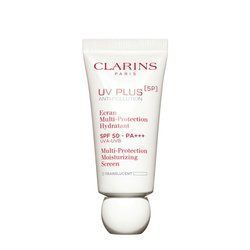 Clarins UV Plus [5P] Anti-Pollution SPF50 UVA-UVB Miejski ekran ochronny transculent 30 ml