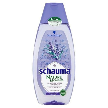 Schauma Nature Moments Provencal Herbs and Lavender Shampoo szampon do zwiekszający objętość włosów 400ml