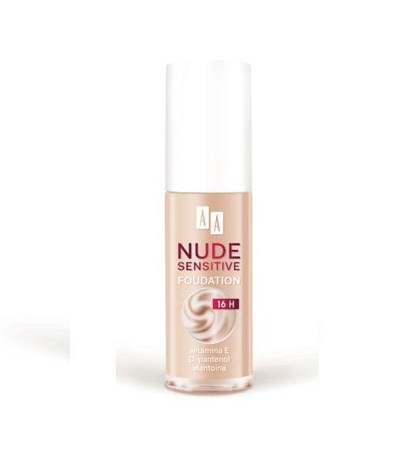 AA Nude Sensititive Foundation podkład do skóry wrażliwej i skłonnej do alergii 04 Dark Beige 30ml