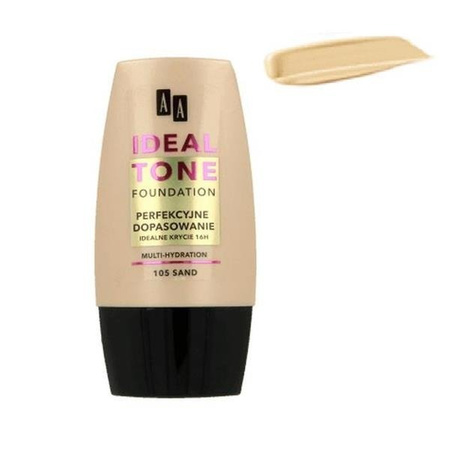 AA Ideal Tone Foundation podkład do twarzy 105 Sand 30ml