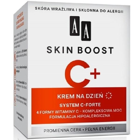 AA Skin Boost C+ rozświetlający krem na dzień 50ml