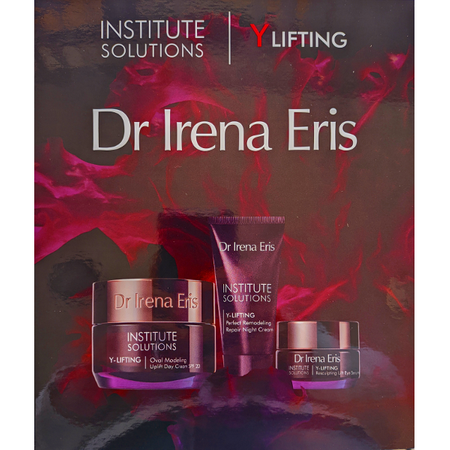 Dr Irena Eris Institute Solutions Y-Lifting Krem na dzień 50ml + Krem na noc 30ml + Serum pod oczy 15ml /Zestaw/