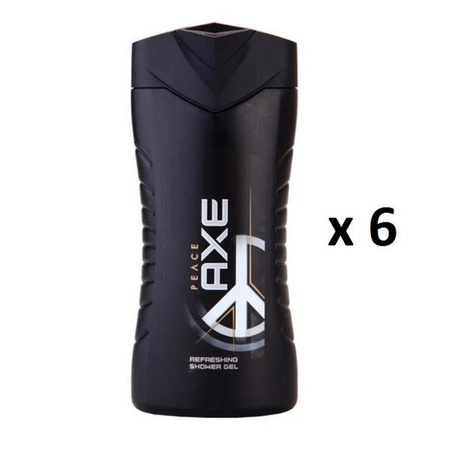 Axe Peace żel pod prysznic dla mężczyzn 6x250ml