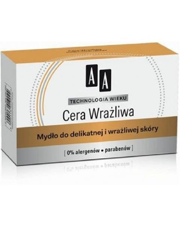 AA Technologia Wieku Soap pielęgnujące mydło do skóry wrażliwej z ekstraktem z rumianku 100g