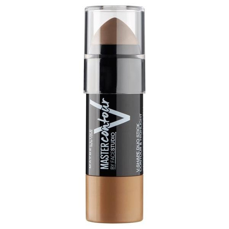 Maybelline Master Contour V-Shape Duo Stick podkład do konturowania twarzy w sztyfcie 01 Light 7g
