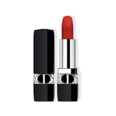 Dior Rouge Dior Mat Pomadka do ust z wymiennym wkładem 999 Matte Finish 3,5g