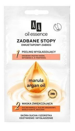 AA Oil Essence dwuetapowy zabieg na stopy 2x5ml