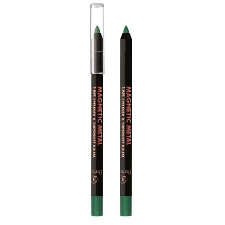 Dermacol Magnetic Metal 16H Eyeliner & Supersoft Kajal metaliczna kredka do oczu 04 Green 2g