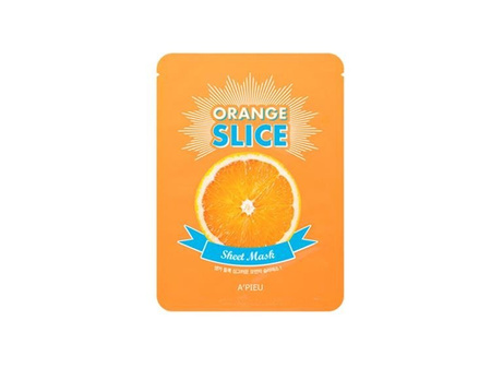 A'Pieu Sheet Mask oczyszczająco-rozjaśniająca maseczka w płachcie Orange Slice 20g
