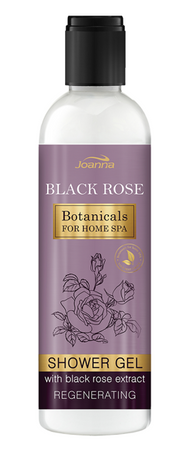 Joanna Botanicals For Home Spa kremowy żel pod prysznic z ekstraktem z czarnej róży 240ml