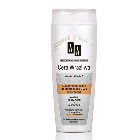 AA Technologia Wieku 2 w 1 mleczko do demakijażu 200ml
