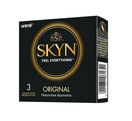 Unimil Skyn Original nielateksowe prezerwatywy 3szt