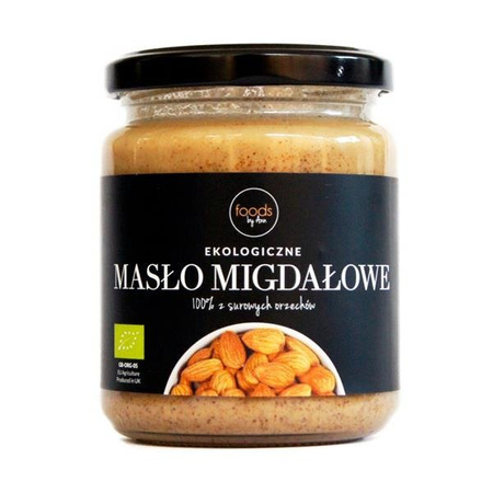 Foods by Ann Ekologiczne masło migdałowe 250g