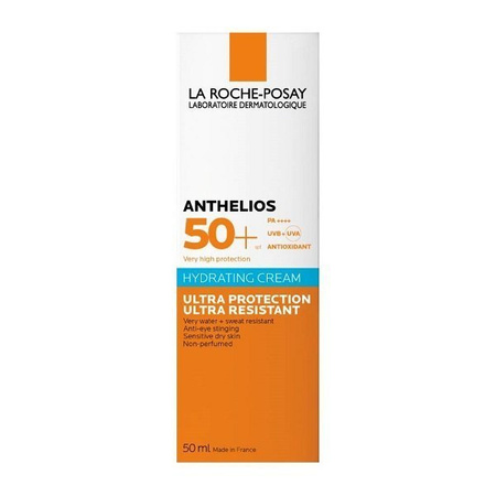 La Roche Posay Anthelios Ultra SPF 50+ krem nawilżający do skóry twarzy i okolic oczu 50 ml