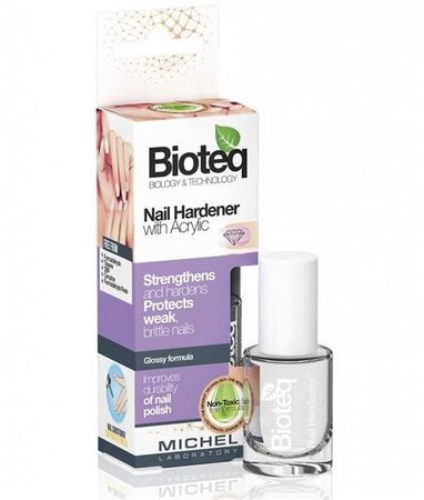 Bioteq Nail Hardener With Acrylic akrylowy utwardzacz do paznokci 10ml