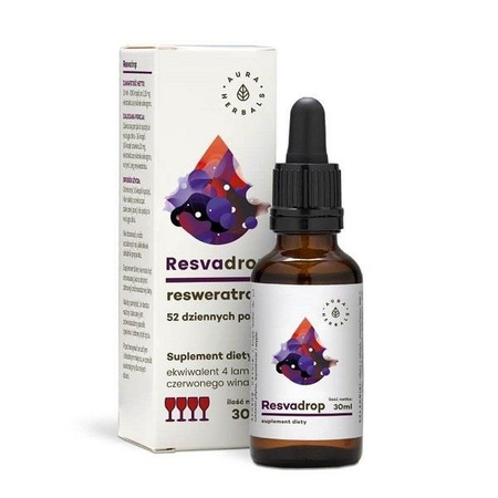Aura Herbals Resvadrop suplement diety 30ml