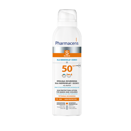 Pharmaceris S Słońce 50 SPF Emulsja Ochronna  dla niemowląt i dzieci 150 ml