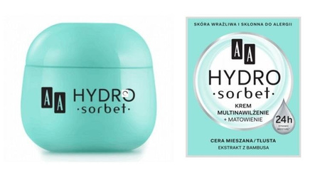 AA Hydro Sorbet krem multinawilżający dla cery mieszanej i tłustej 50ml