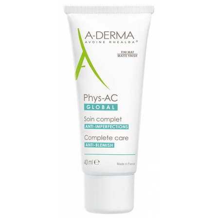 Aderma Phys-ac Global pielęgnacja przeciw niedoskonałościom skóry 40ml