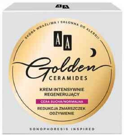 AA Golden Ceramides Intensive Regenerating Cream krem intensywnie regenerujący do cery suchej i normalnej 50ml