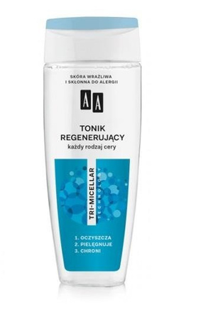 AA Tri-Micelar tonik regenerujący tonik dla każdego rodzaju cery 200ml