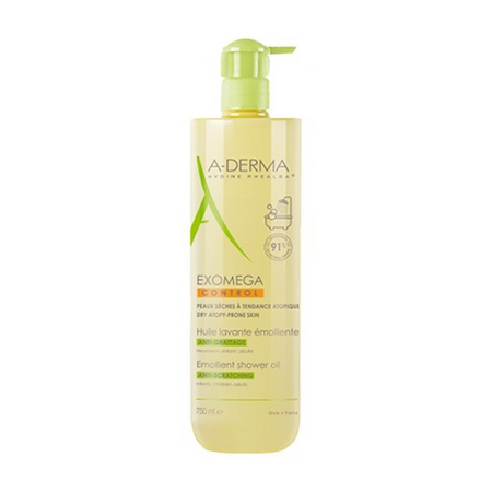 Aderma Exomega control olejek emolient pod prysznic 750ml