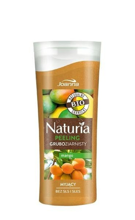Joanna Naturia gruboziarnisty myjący peeling do ciała Mango 100g