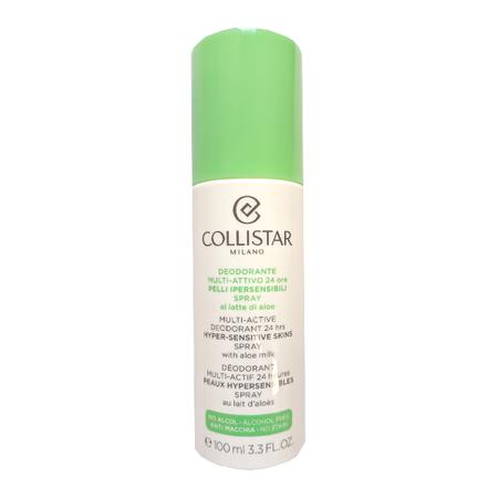 Collistar Multi-Active aktywny dezodorant do skóry wrażliwej w sprayu 100ml 