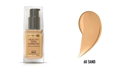 Max Factor Healthy Skin Harmony Miracle Foundation podkład do twarzy SPF 20 60 Sand 30ml