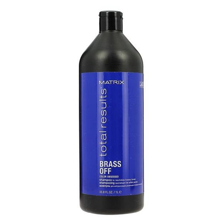 Matrix Total Results Brass Off Shampoo szampon do włosów neutralizujący odcień 1000ml