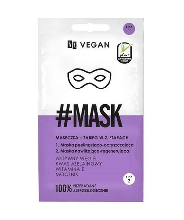 AA Vegan #Mask maseczka zabieg w 2 etapach 2x5ml