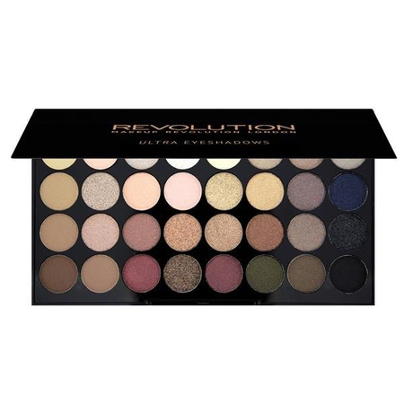 Makeup Revolution Ultra Eyeshadows Flawless paleta 32 cieni 16g