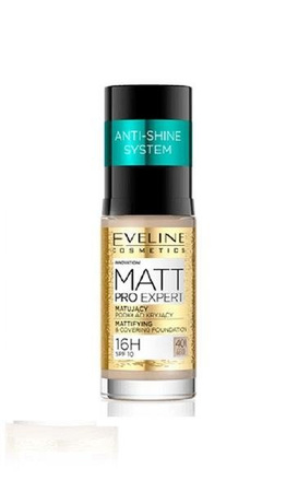 Eveline Lumi Pro Expert podkład rozświetlający 401 Cool Beige SPF10 30ml