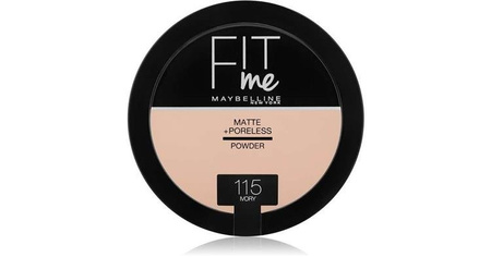 Maybelline Fit me Powder puder matujący 115 Ivory 14g