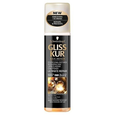 Gliss Kur Ultimate Repair Express Repair Conditioner ekspresowa odżywka do włosów bardzo zniszczonych 200ml