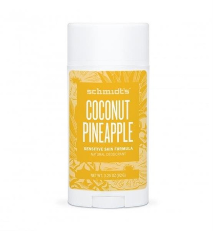 Schmidt's Natural Deodorant naturalny dezodorant w sztyfcie Kokos & Ananas 58ml
